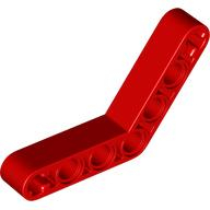 6278130 LEGO 樂高 42165 紅色 科技 厚臂 彎曲 十字軸 圓孔 4X4 liftarm bent