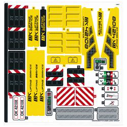 LEGO 42108 拆售 貼紙