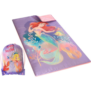 預購👍正版空運👍美國迪士尼 Princess 公主 小美人魚 兒童睡袋 睡袋 防踢被 Idea Nuova