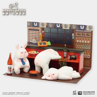 MONDAY BRUCE星期一的布魯斯盒玩第二彈/ 下班後的小酌/ 6入盒裝 eslite誠品