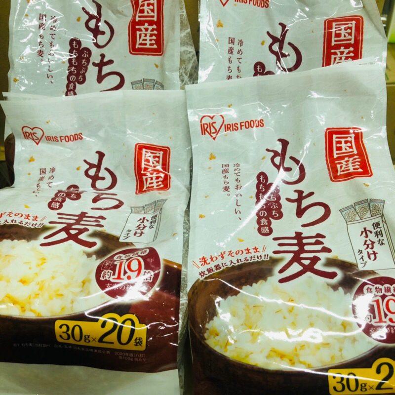 日本🇯🇵IRIS 糯麥飯600g 2024.04.23 白飯 飯 日本飯 米飯 糯麥米飯