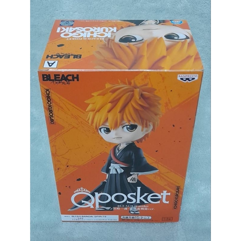 日版 BANPRESTO Qposket BLEACH 死神 千年血戰篇 黑崎一護 A款