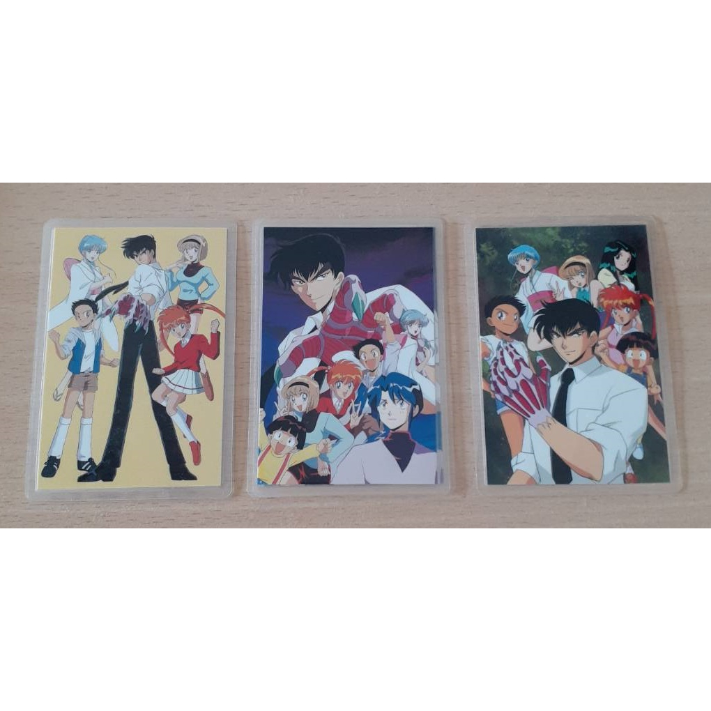 【單售】日版 靈異教師神眉 護貝卡 電通 東映動畫 鵺野鳴介