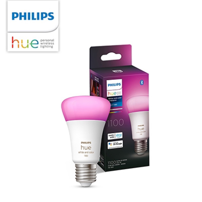 【陞仔】PHILIPS 飛利浦 Hue 智能照明 全彩情境 9.5W 燈泡 藍芽版