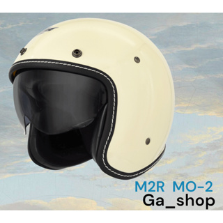 🚚免運🥳附帽套💯原廠🚀商品全新🔥Ga_shop〔M2R MO2 MO-2 素色 加大版〕半罩 復古帽 太陽墨鏡 安全帽