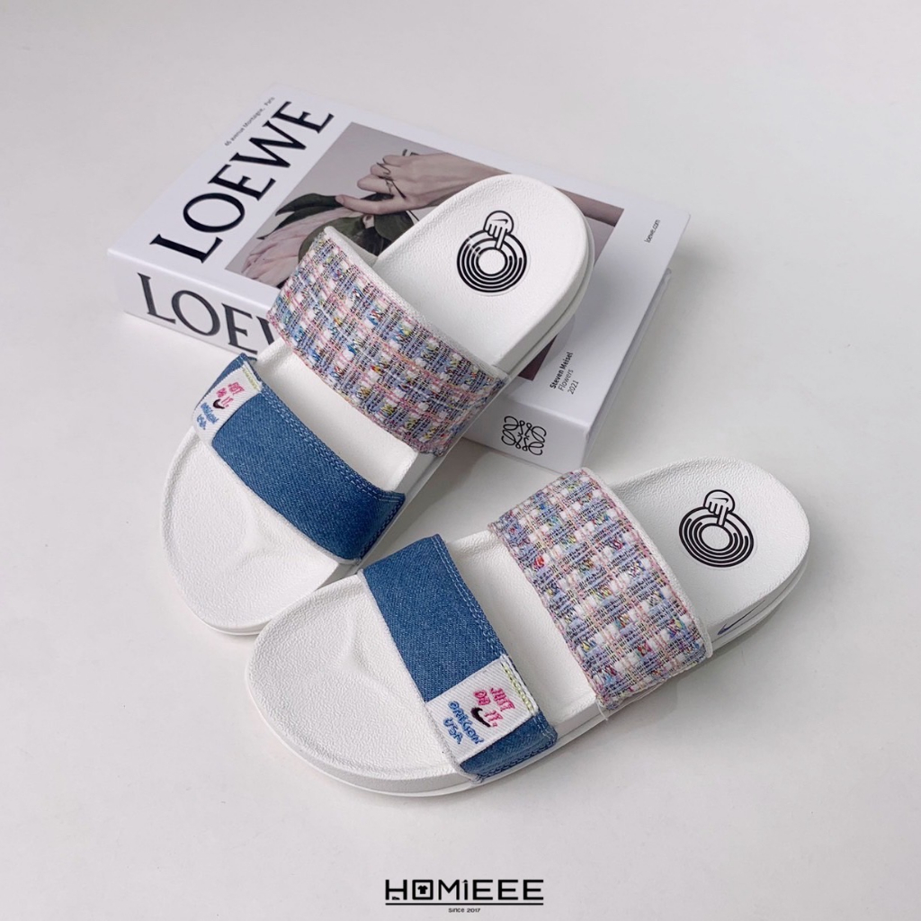 【Homieee】Nike Offcourt Duo Slide 牛仔 拖鞋 藍白 小香風 女鞋 FJ7742-121
