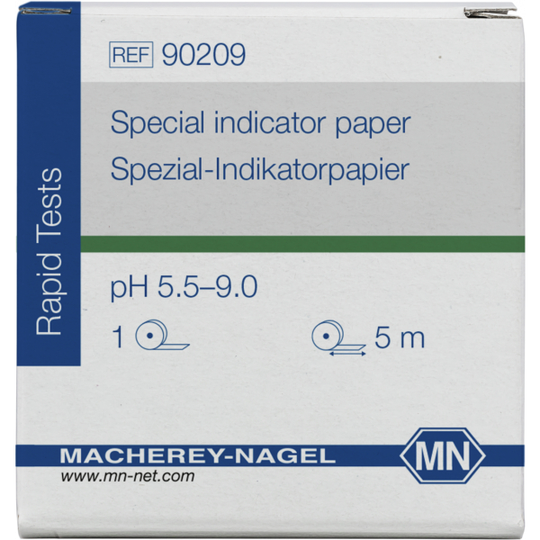 【型號: 90209】 德國pH-Universal廣用試紙 pH5.5~9.0  (羊水試紙/水pH值/尿液pH值)
