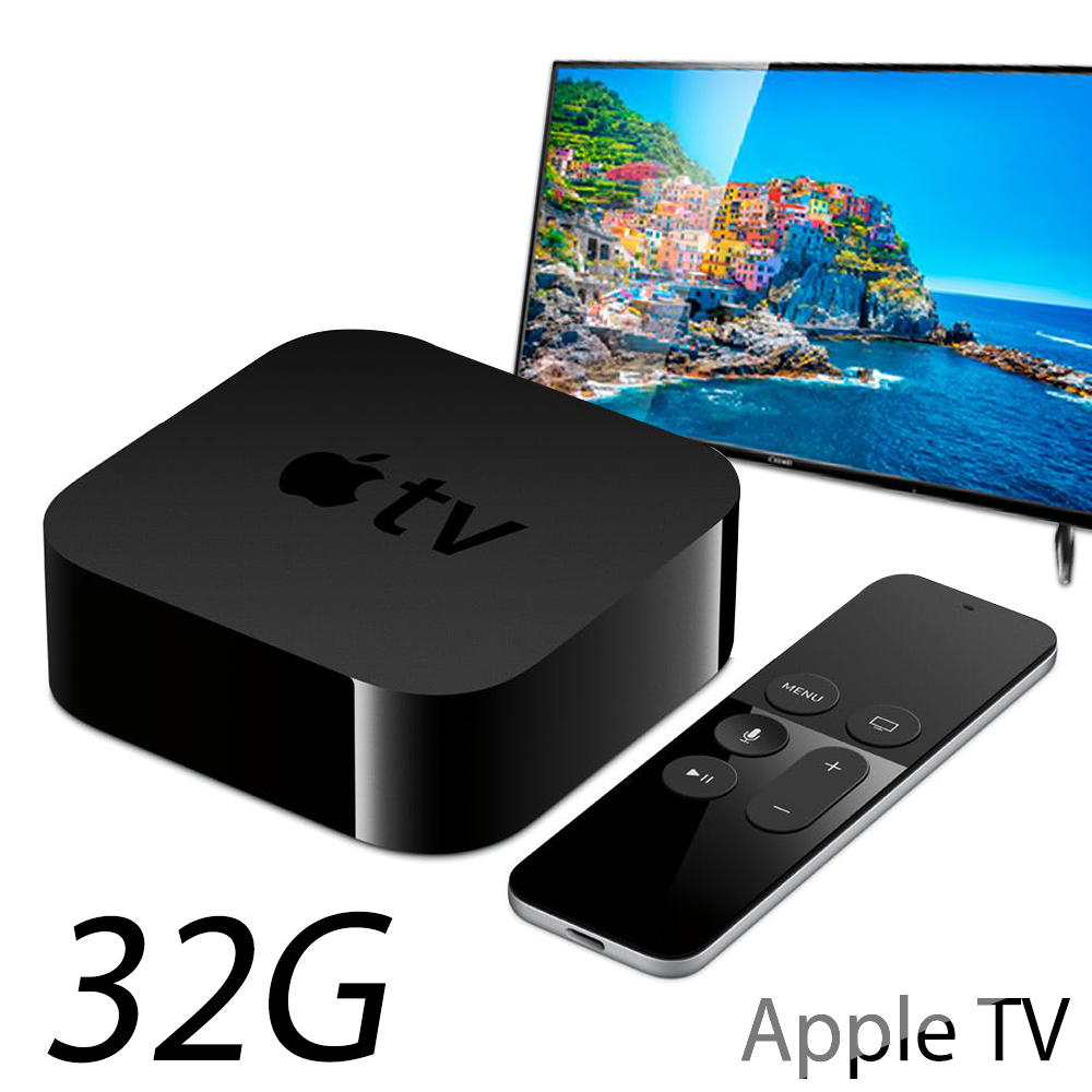 Apple TV 第四代 HD 32GB MR912TA 多媒體機上盒 欣亞