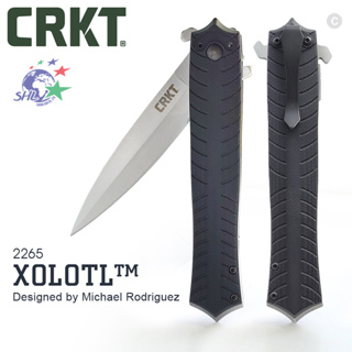 CRKT XOLOTL™ 折刀 / 可單手收刀 / 2265【詮國】