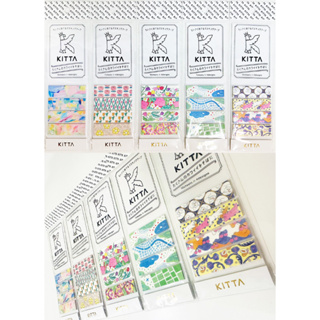 Ｈｉｙｏｒｉ Ｇｏｏｄｓ✿ 日本現貨 ◡̈ KITTA 攜帶型和紙膠帶, 每包4款樣式, 各10張, 共40張