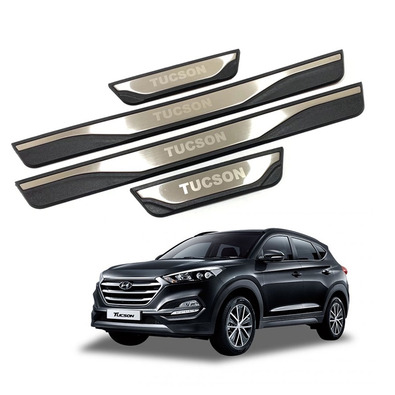 2016-2021 TUCSON 專用 原廠款 迎賓踏板 門檻飾條 外置 門檻踏板 配件 Hyundai 現代