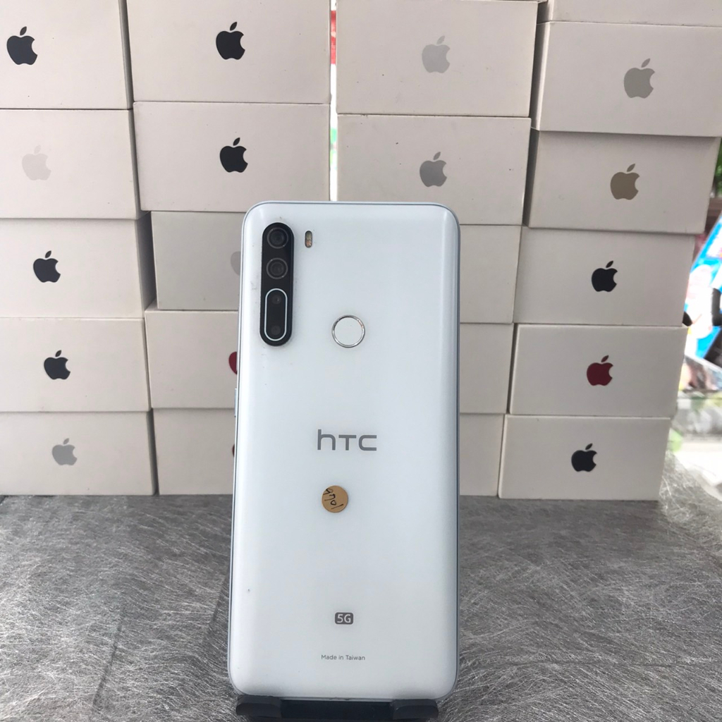 【外觀不錯】HTC U20 5G 白 8G 256GB 6.8吋 台北 手機 二手機 師大 可自取 9701