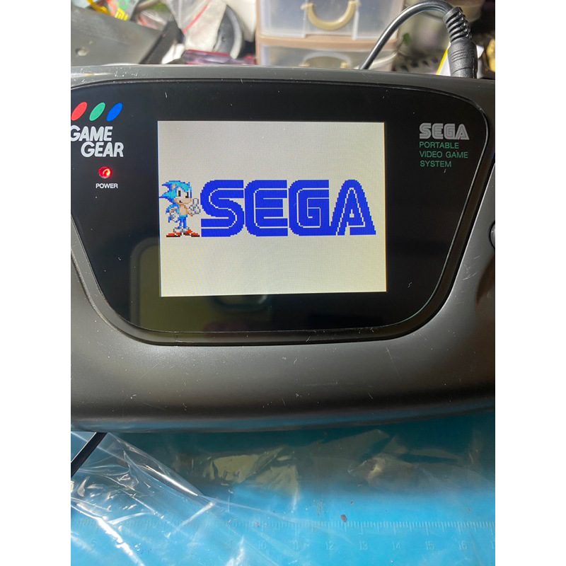 💥(70s電玩時光鋪)（現貨） Sega GameGear 主機  (改全貼合液晶)卡帶 電玩 遊戲 遊戲機維修 掌機
