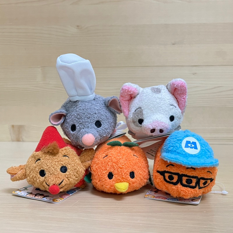 日本迪士尼 Tsum Tsum 灰姑娘 傑克 怪獸電力公司 海洋奇緣 料理鼠王