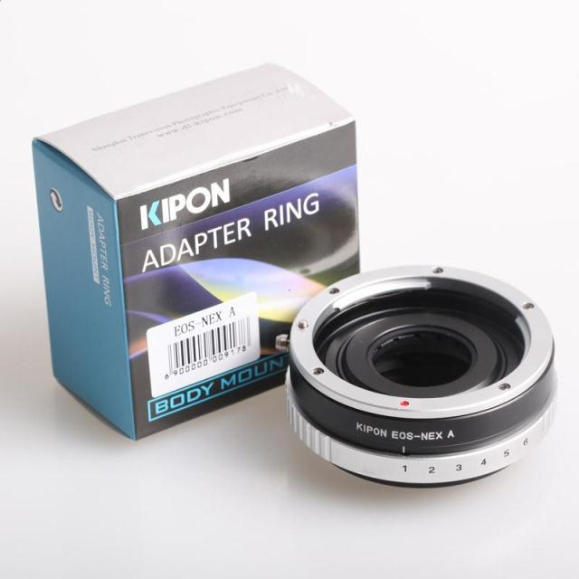 精準無限遠對焦可調光圈 Kipon 佳能 Canon EOS EF鏡頭轉索尼Sony NEX E-MOUNT相機身轉接環
