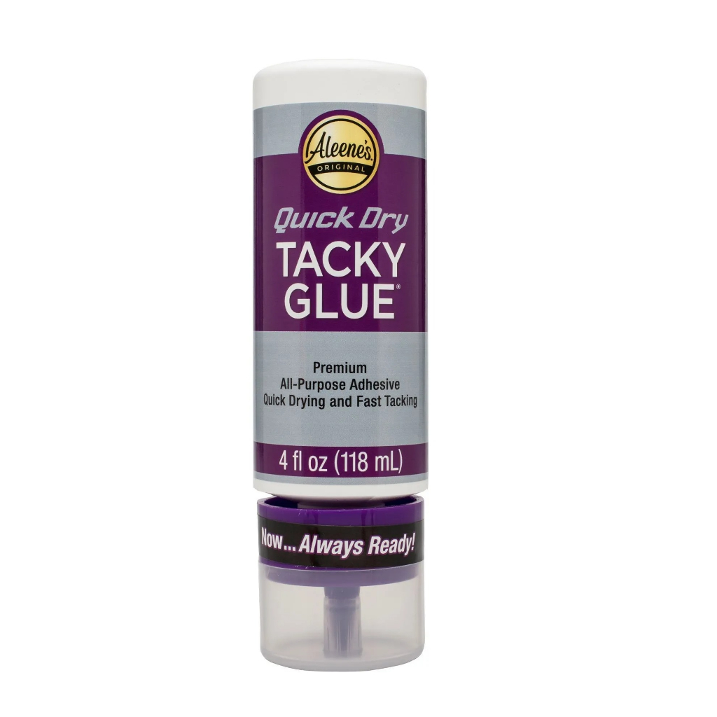 『牧莎記事』美國Aleene's Quick Dry Tacky Glue多功能萬用白膠無酸速乾4oz-NM-33147