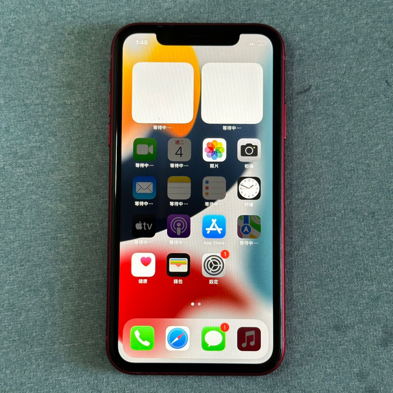 iPhone 11 128G 紅 無傷 功能正常 二手 Iphone11 i11 6.1吋 蘋果 apple 台中