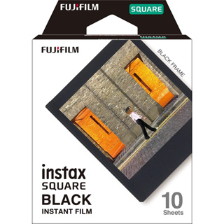 富士 Instax square SQ 方型拍立得底片 彩色黑框 1盒10張 SQ1 SQ6 SQ20 SQ40 SP3