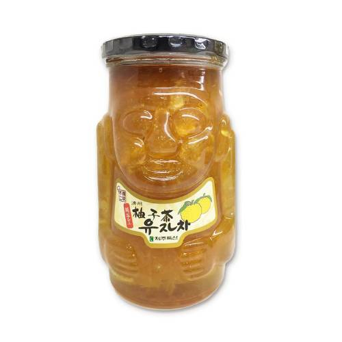 韓味不二濟州島特產濟州柚子茶果醬/ 1kg/ 瓶　eslite誠品