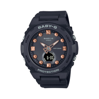 CASIO BABY-G 夏季海灘 雙顯腕錶 黑白兩款 (BGA-320-1A／BGA-320-7A2)