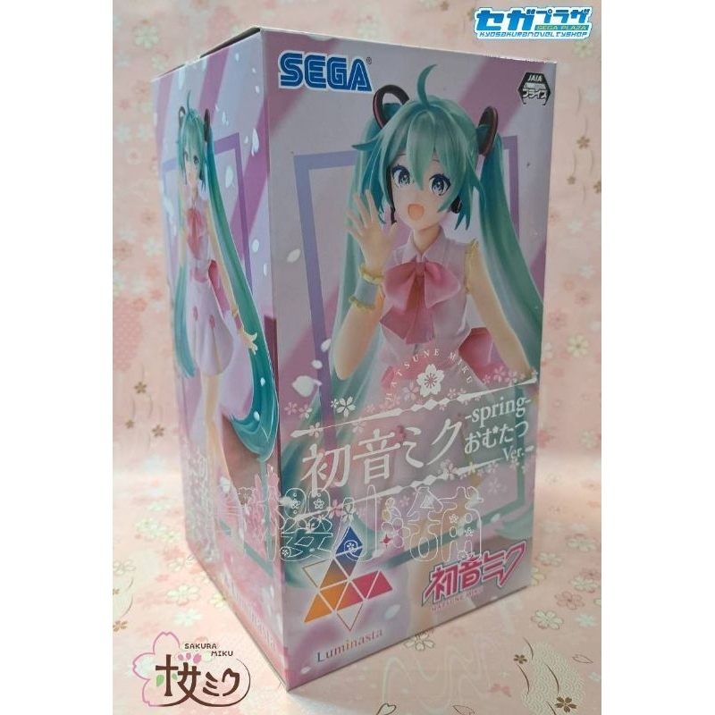 京櫻小舖 BANDAI 初音未來 初音ミ クシリーズ Luminasta spring 不可動公仔