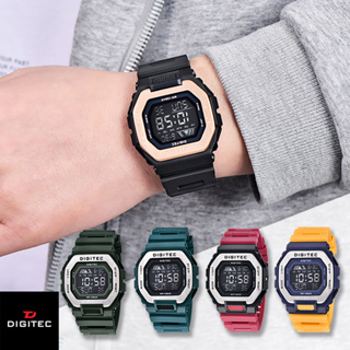 【WANgT】DIGITEC 數碼科技 DG-5050T 休閒穿搭時尚多功能防水電子錶