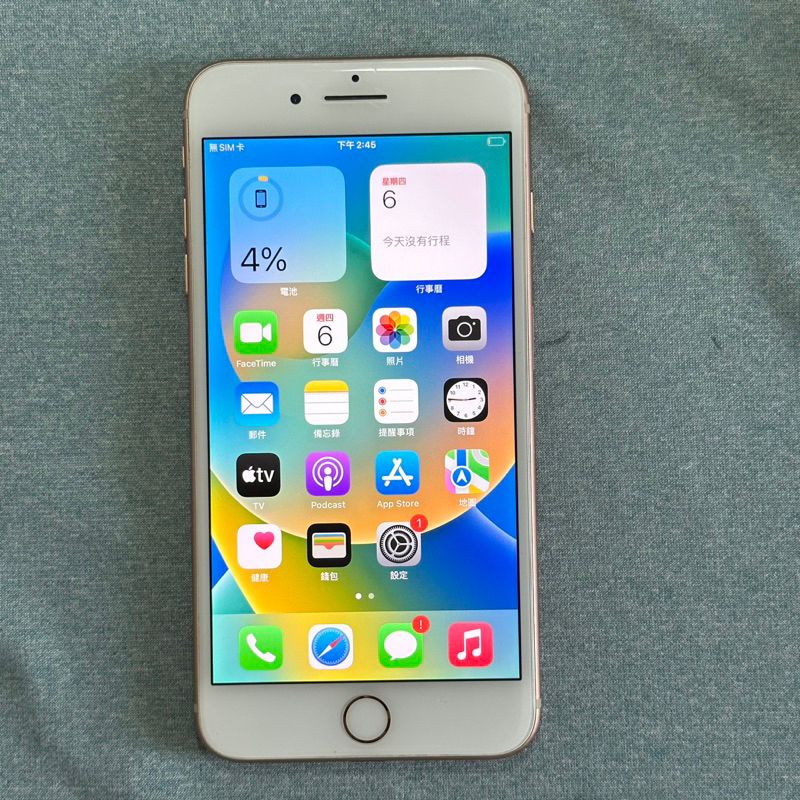 iPhone 8 Plus 64G 金 9成新 功能正常 Iphone8plus 8plus 5.5吋 螢幕刮傷 台中