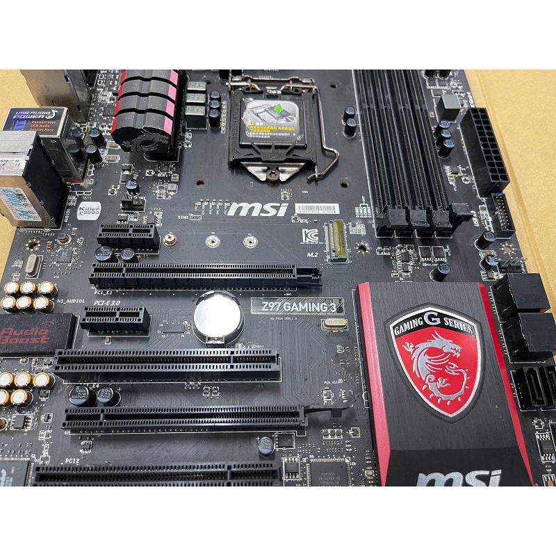 1150 微星 Z97 GAMING 3 DDR3 4插槽 2手良品 大板