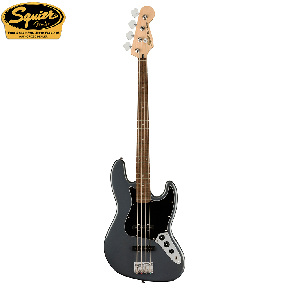 Squier Affinity Jazz Bass 電貝斯 鐵灰色 全新品公司貨 附贈配件 可特價加購音箱【民風樂府】