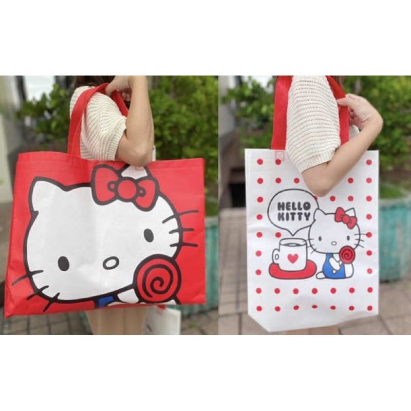 Hello Kitty不織布環保袋/購物袋 2款