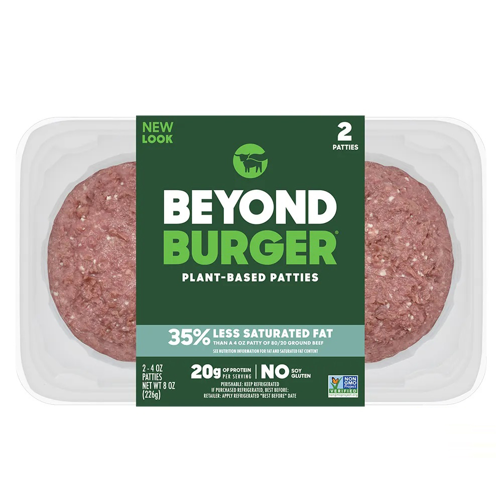 【美國超越肉類】Beyond Meat 未來漢堡排 2入零售包植物肉排 (全素) (8oz / 227g)