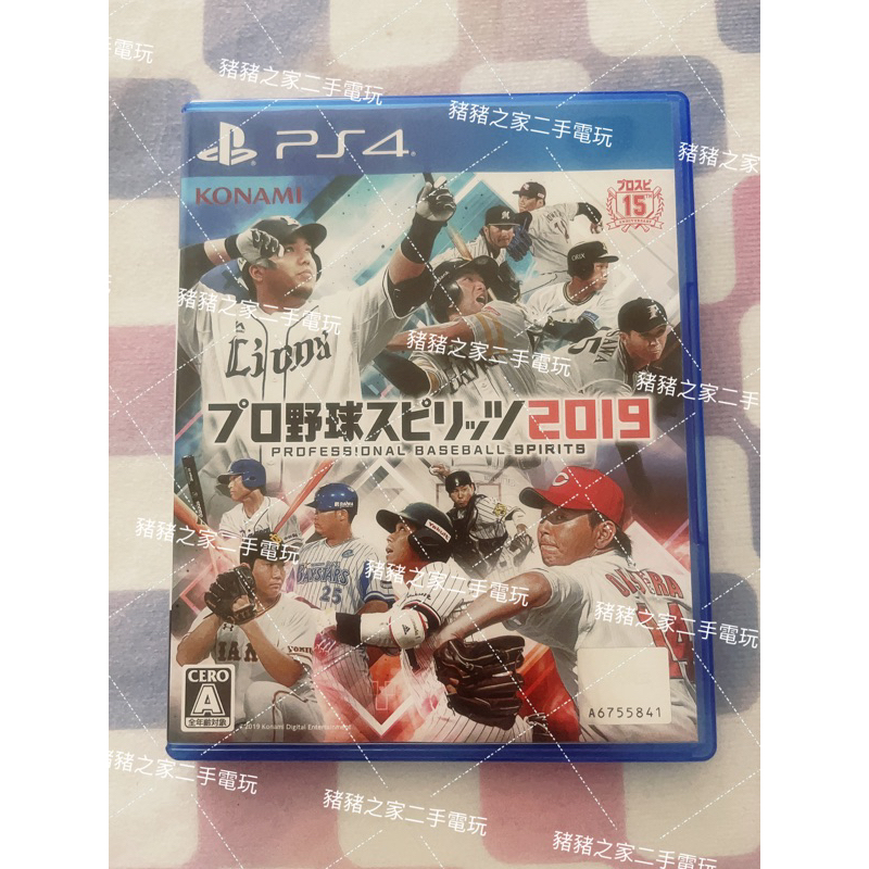 PS4 野球魂 2019 職棒野球魂 2019 日文版 二手