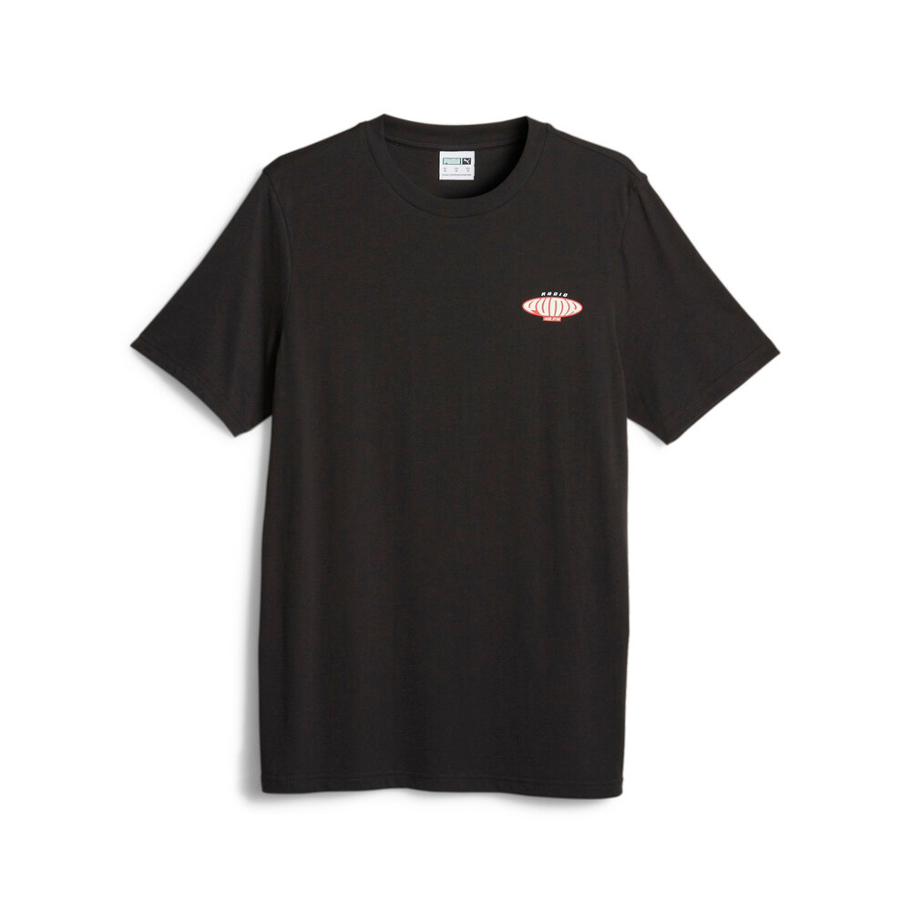 PUMA 短T 流行系列 FM 黑色 印花 短袖 T恤 男 62274201