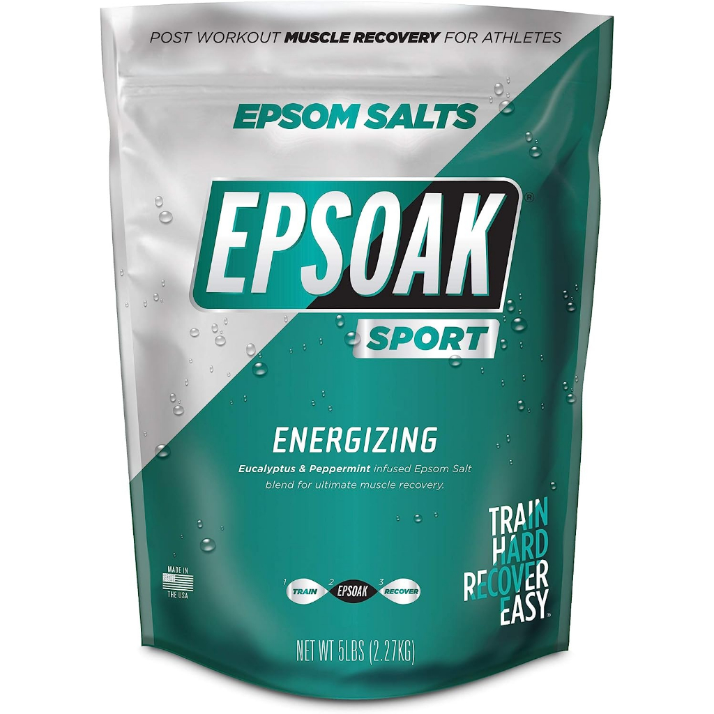 全新 現貨 美國 代購 EPSOAK 鎂鹽 沐浴鹽 薄荷 健身 精油 epsom salt 去角質 瀉鹽 肌肉 尤加利