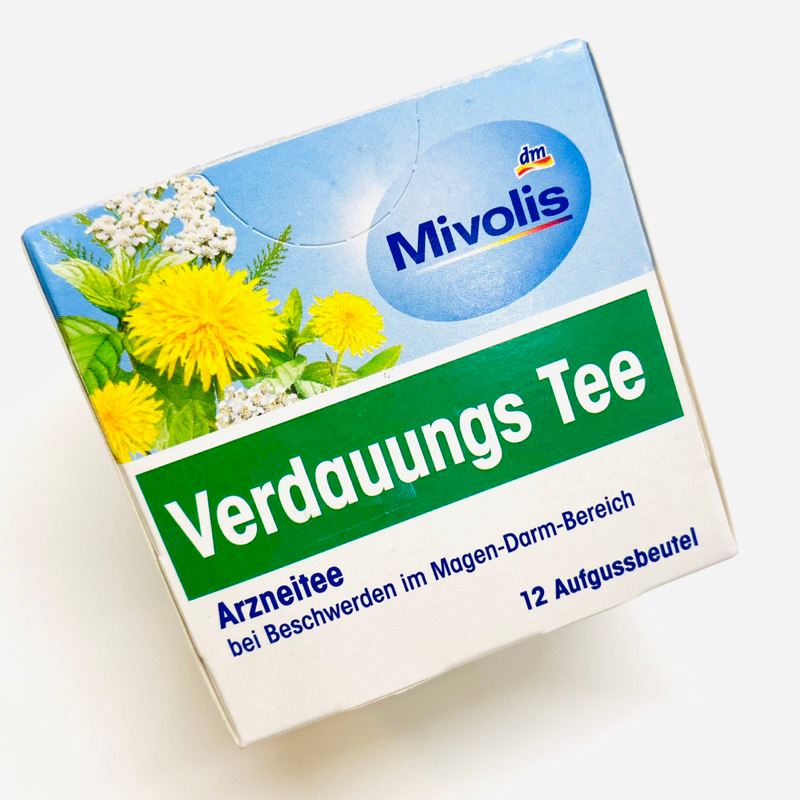 《玥下花園》德國Mivolis天然草本保健茶包-(N) Verdauungs Tee 蒲公英薑黃薄荷消化茶