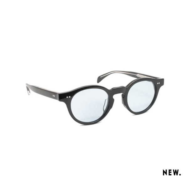 GOODFORIT / 日本New. Eyewear Goody's Glasses醋酸纖維板料復古圓框墨鏡/黑藍