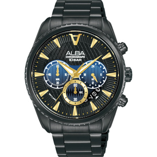 ALBA 雅柏 東京印象計時手錶-43mm(AT3J09X1/VD53-X394SD)