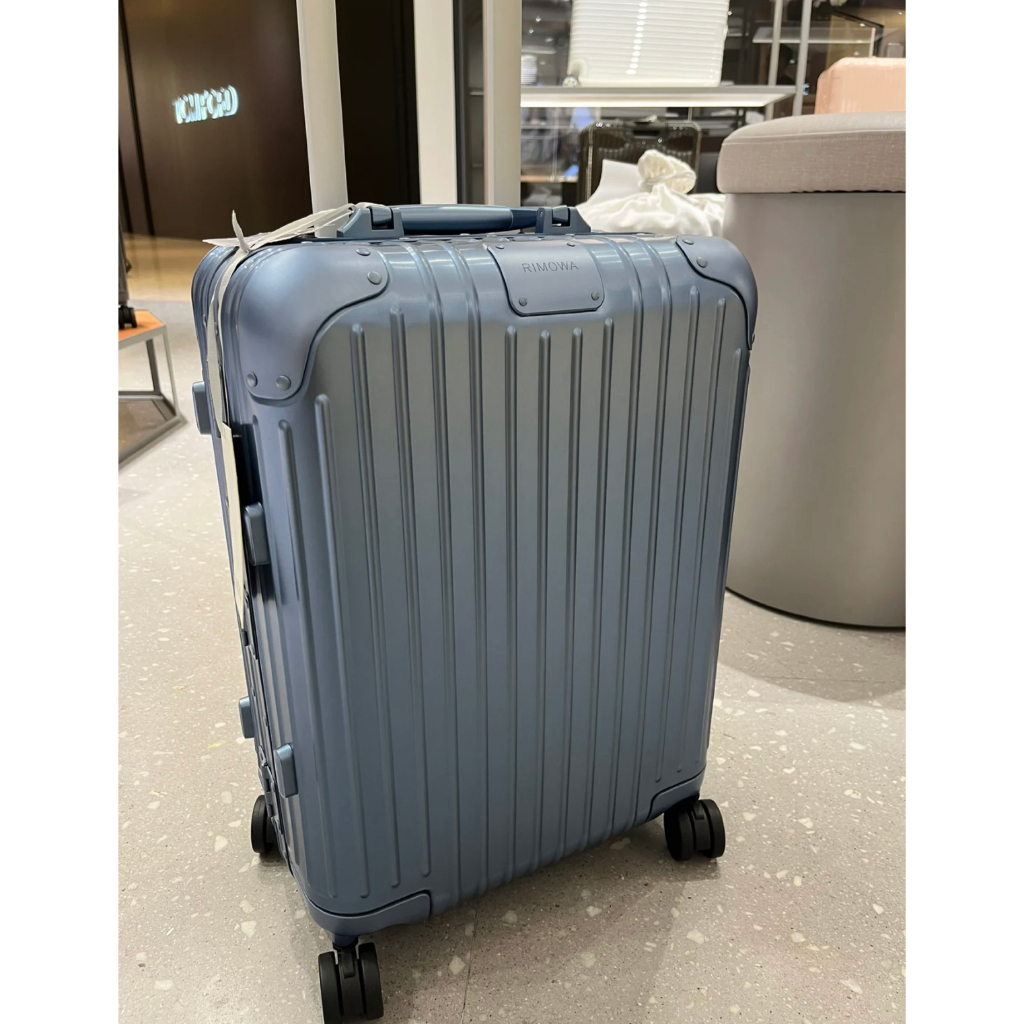 98成新 （現貨） RIMOWA Original 北極藍 鋁鎂合金材質  21吋 登機箱 行李箱 92553964