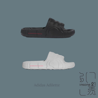 ADIDAS ADILETTE 22 SLIDES 波浪 拖鞋 黑// 灰 ID4925 4926【Insane-21】