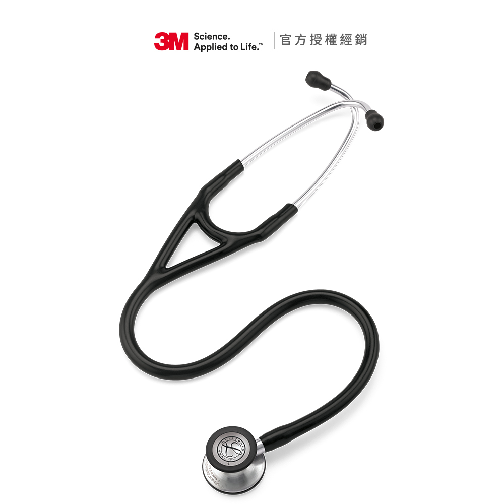 【3M】Littmann 心臟科第四代聽診器 6152 尊爵黑色管 (聽診器權威 全球醫界好評與肯定)