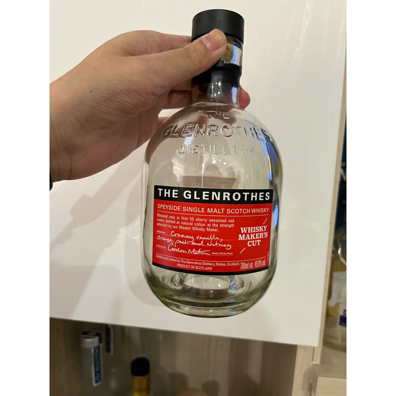 格蘭路思Whisky Maker's Cut單一麥芽蘇格蘭威士忌 The Glenrothes Whisky 空瓶含盒子