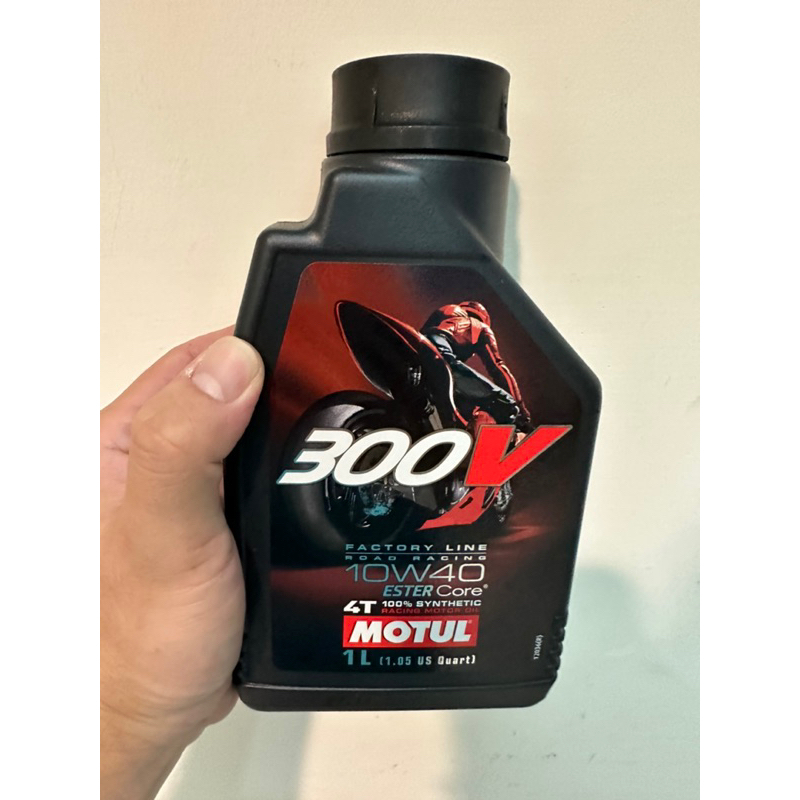 Motul 300V 4T FACTORY LINE 10W40酯類全合成賽車級機車機油