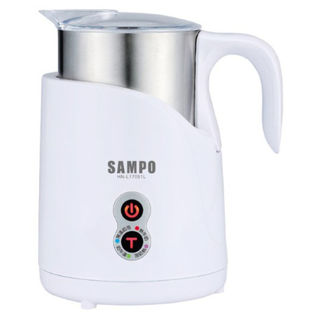 SAMPO 聲寶 電動溫熱 奶泡機 HN-L17051L