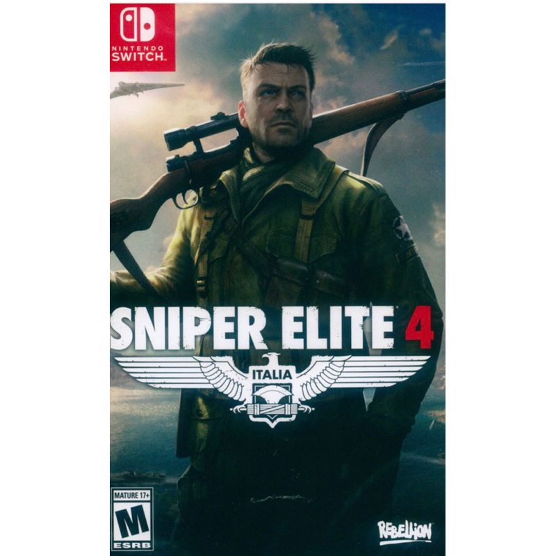 現貨 NS Switch狙擊之神 4 中文版 Sniper Elite 4 狙擊菁英4含DLC多人遊戲地圖包 狙擊精英