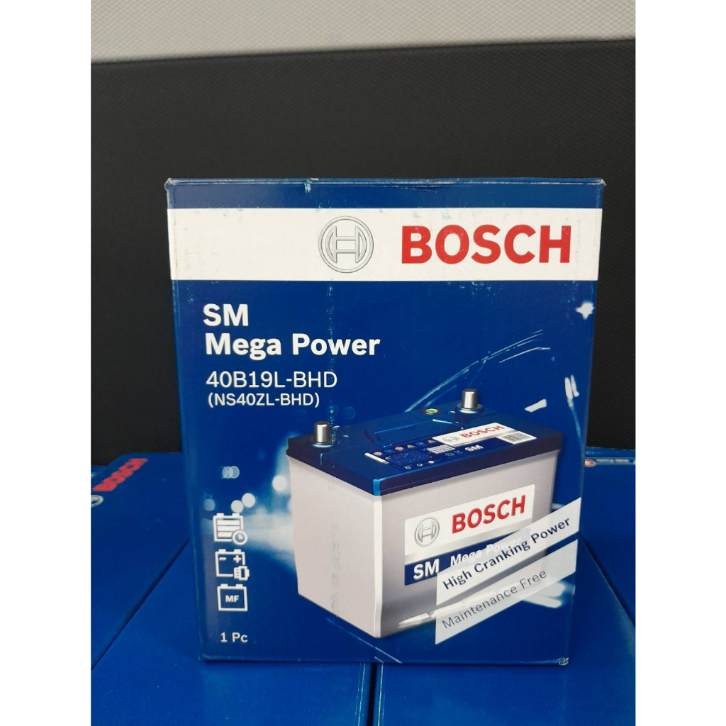 【德國品牌  Bosch (博世)】40B19L-BHD SM  全新 免加水 原廠汽車電瓶 免運