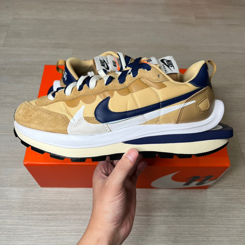 Nike x Sacai vaporwaffle 奶茶