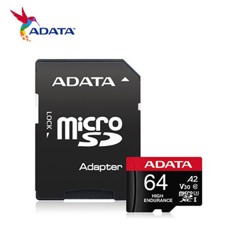 ADATA 威剛 High Endurance microSDXC UHS-I U3 A2 V30 高耐用記憶卡 附轉卡