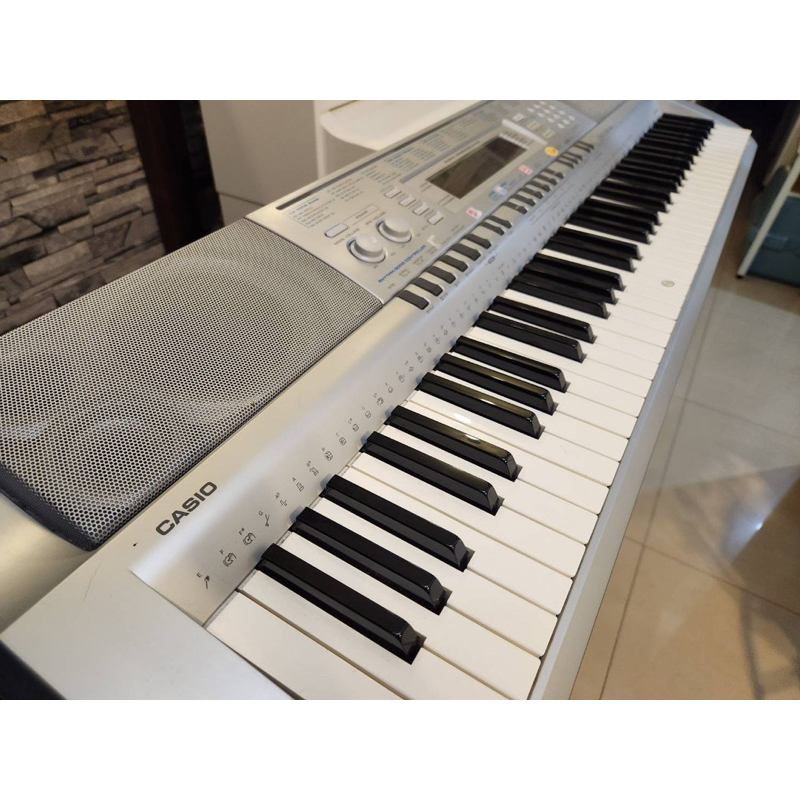 ［爵士貓二手樂器格子舖］卡西歐76鍵電子琴、WK210、狀態優、售價4500元