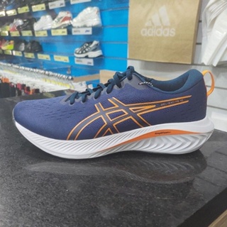 ASICS GEL-EXCITE 10 男款 4E 寬楦 慢跑鞋 1011B599-401 藍橘 入門款