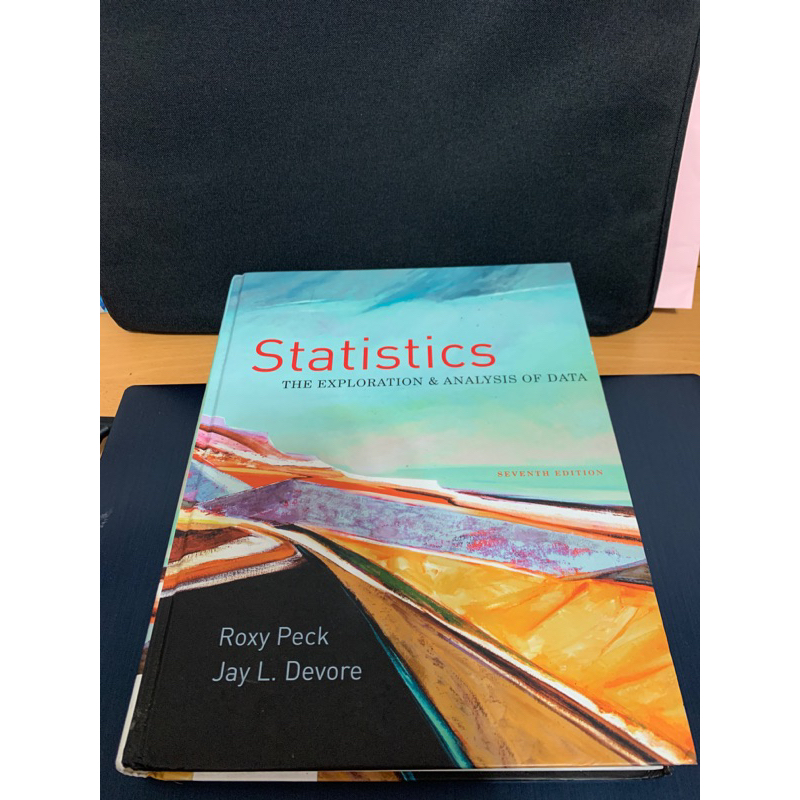 二手書 大學 商管 統計學 原文書 Statistics 7th Edition Roxy Peck